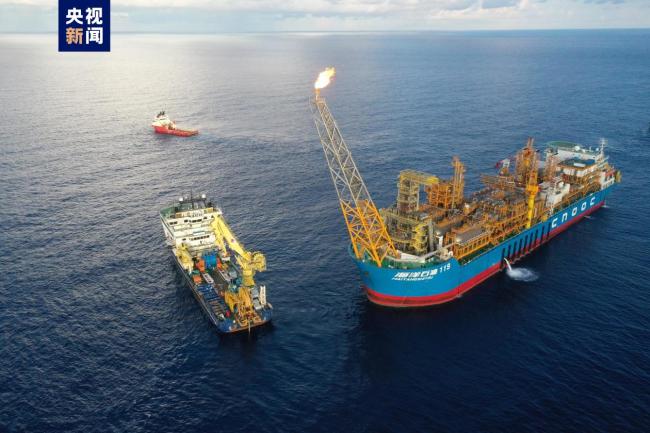 我國自主(zhǔ)開發深水(shui)油田群原(yuan)油産量突(tū)破1000萬噸