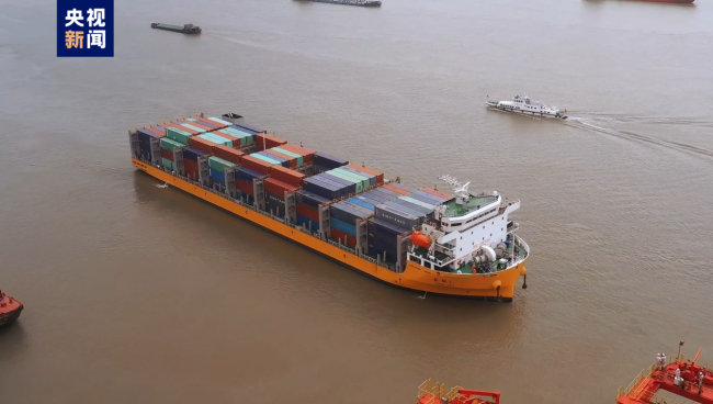 萬噸海輪首次入(rù)境陽邏港!