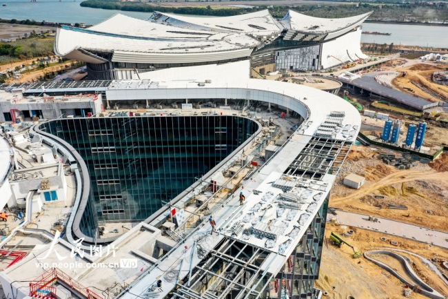 廣東廣(guang)州:國際金(jīn)融論壇會(huì)址建設如(ru)火如荼