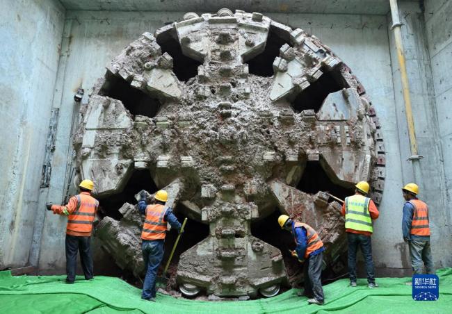 合(hé)肥軌道(dào)交通4号(hào)線南延(yan)線全線(xiàn)“洞通”